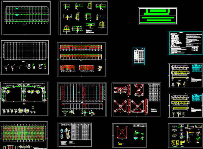 西昌仓库钢结构施工图片
