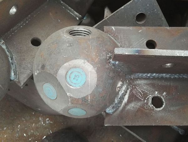 西昌螺栓球球塞，网架配件