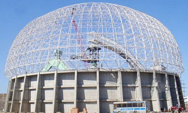 西昌圆形煤场网架