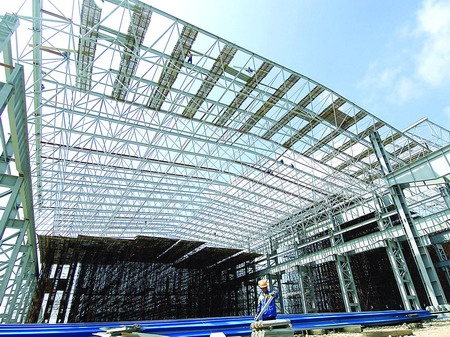 西昌船厂网架工程