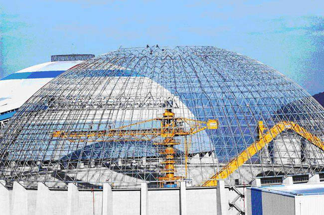 西昌电厂网架工程