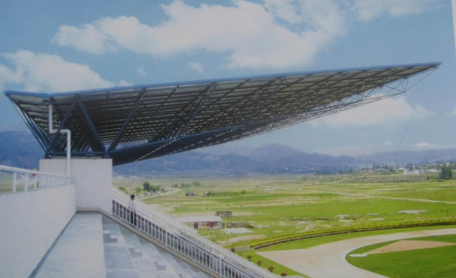 西昌体育看台网架